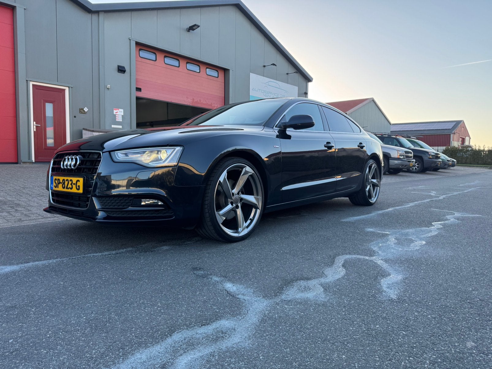 Audi|A5|1.8 Tfsi|125KW|Sportback|2014|Blauw, Auto's, Audi, Voorwielaandrijving, Zwart, 4 cilinders, 1465 kg