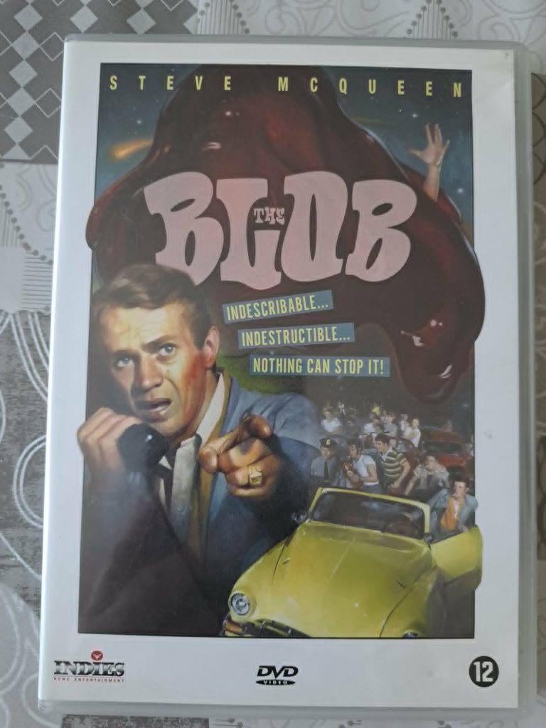 the blob ( steve mcqueen )   1958, Alle leeftijden, Drama, Ophalen of Verzenden, Zo goed als nieuw
