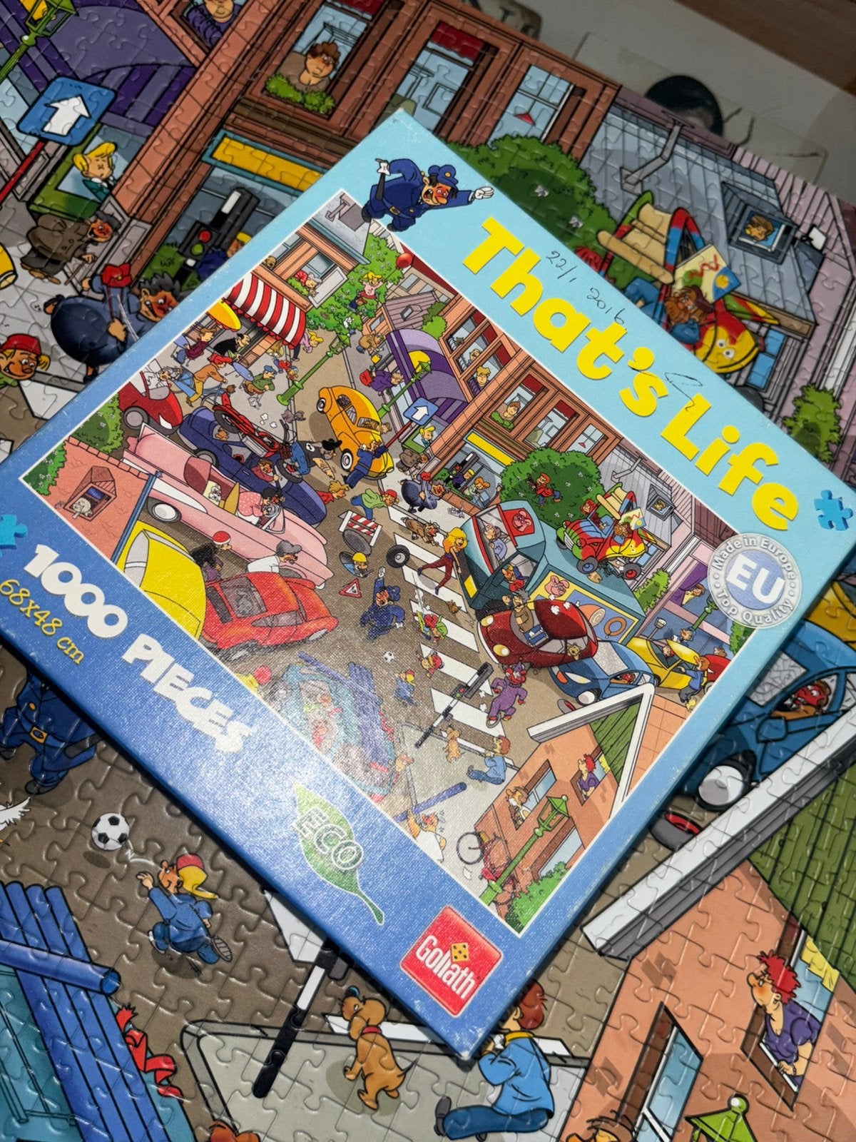 Thats Life - 1000 stukjes - Nummer 71309, Ophalen, 500 t/m 1500 stukjes, Zo goed als nieuw, Legpuzzel