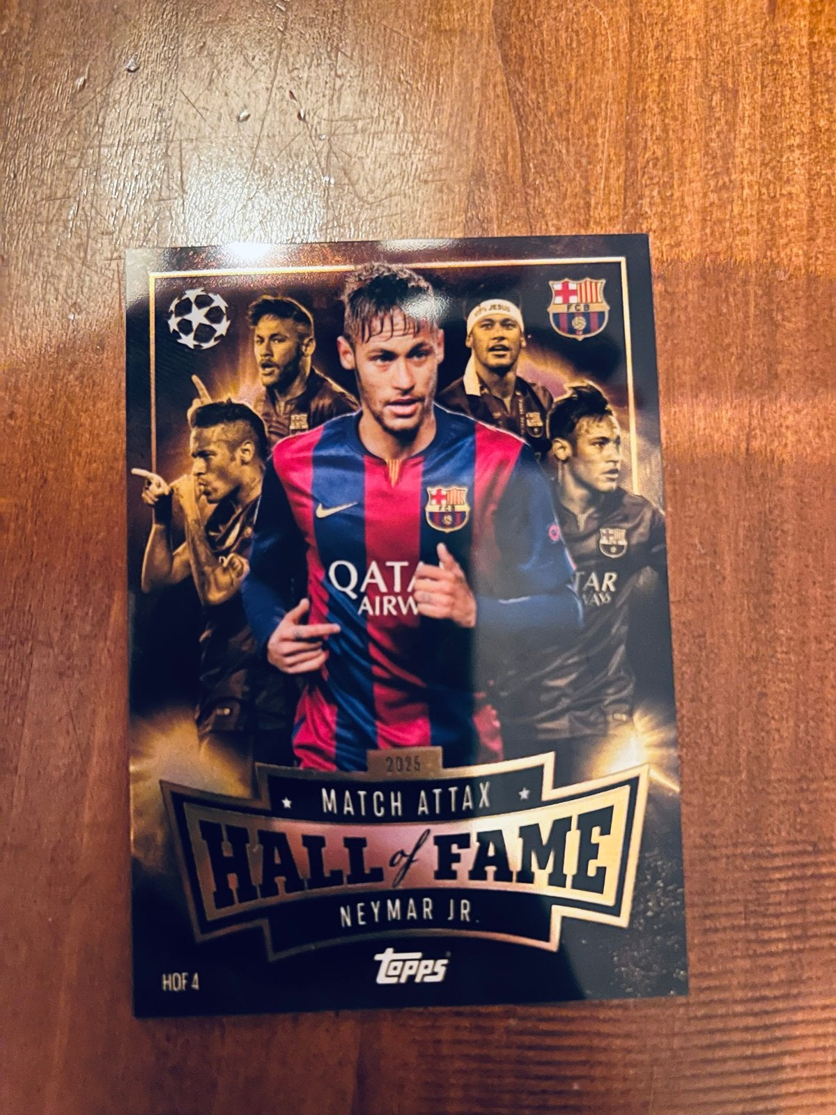 Neymar Jr. Match Attax Hall of Fame Spelerskaart, Ophalen of Verzenden, Zo goed als nieuw, Buitenlandse clubs, Spelerskaart