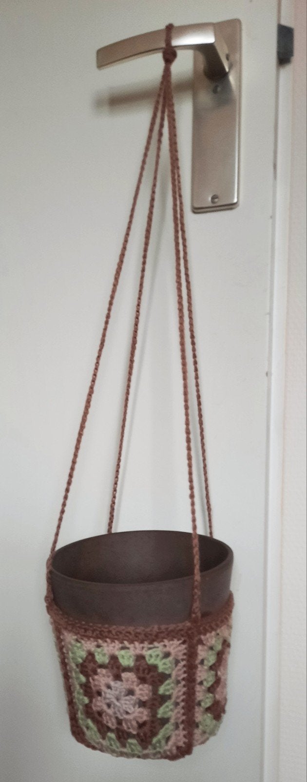 Gehaakte plantenhanger, Ophalen of Verzenden, Nieuw, Haken, Overige typen