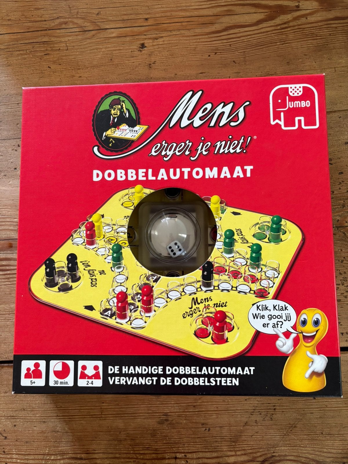Mens Erger Je Niet!, Hobby en Vrije tijd, Ophalen, Zo goed als nieuw