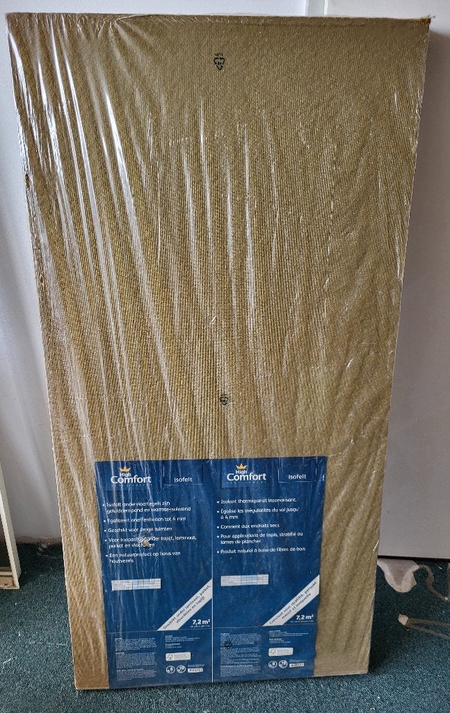 2 x ondervloeren + 8 pakken Cando lounge eiken laminaat, Ophalen, Nieuw, Laminaat