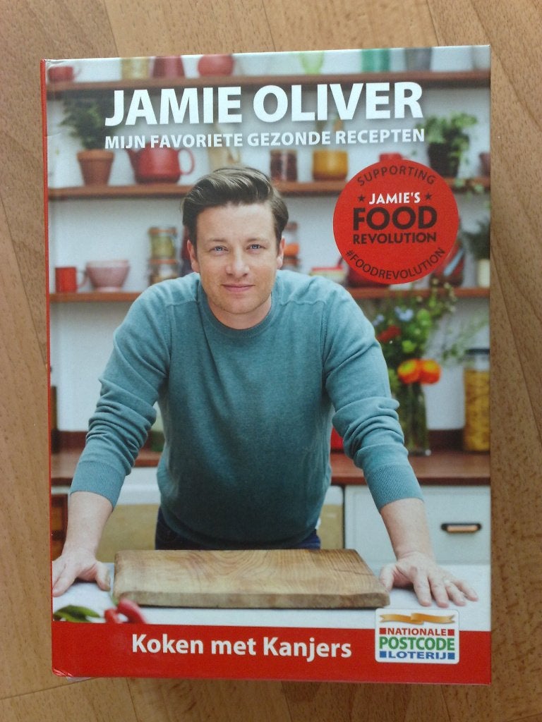 Kookboek = Jamie oliver Mijn favoriete gezond recepten, Verzenden, Zo goed als nieuw, Overige gebieden