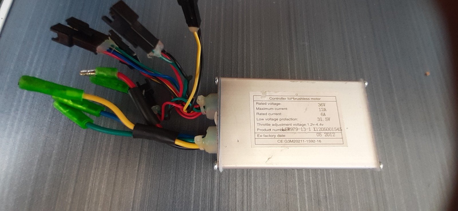 Controller voor motor 36V 12A E-bike  Stella  Milano, Fietsen en Brommers, Fietsonderdelen, Elektrische fiets, Gebruikt, Stella