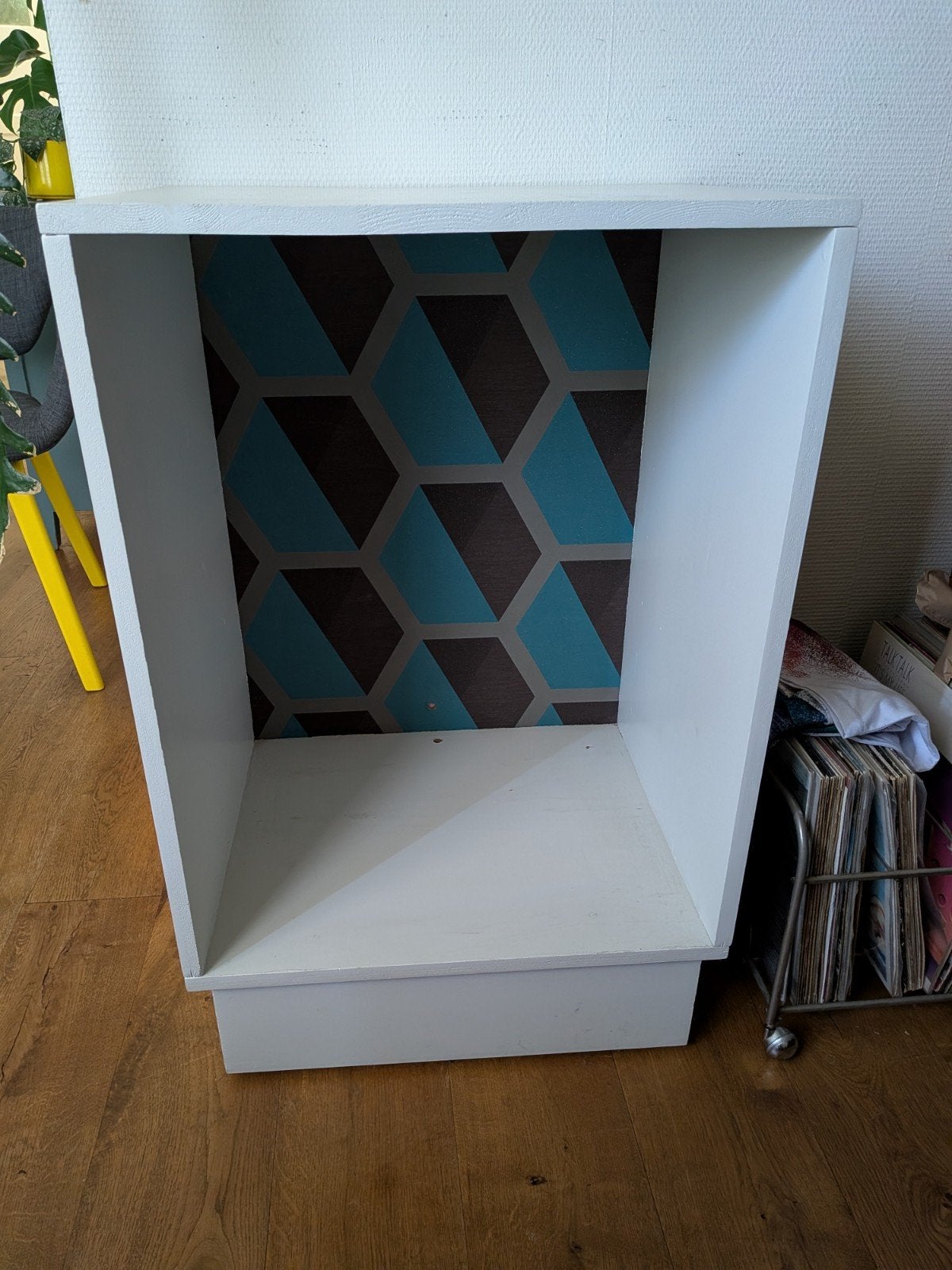 Audiomeubel / Speaker ombouw met lade - 54x41x86 cm, Ophalen