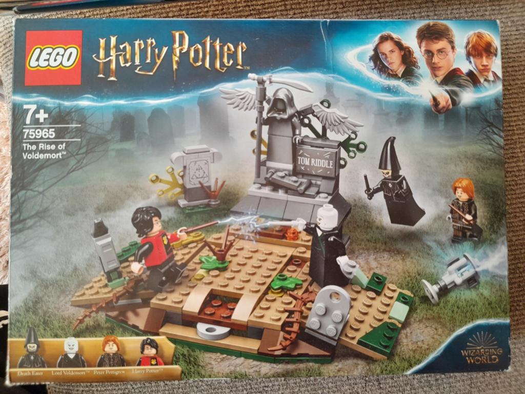 LEGO Harry Potter 75965: De Opkomst van Voldemort + extra's, Ophalen of Verzenden, Zo goed als nieuw, Overige merken
