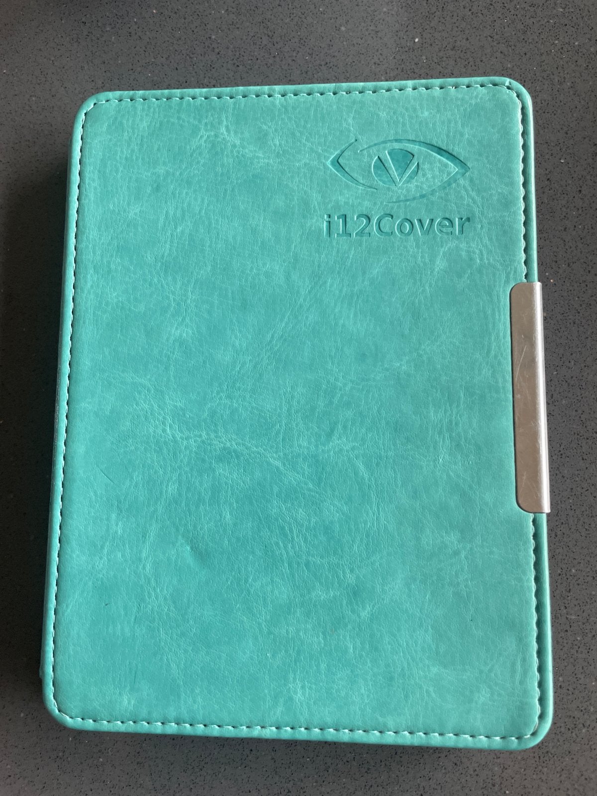i12Cover Tablet Hoes - Turquoise, Ophalen of Verzenden, Zo goed als nieuw, 10 inch