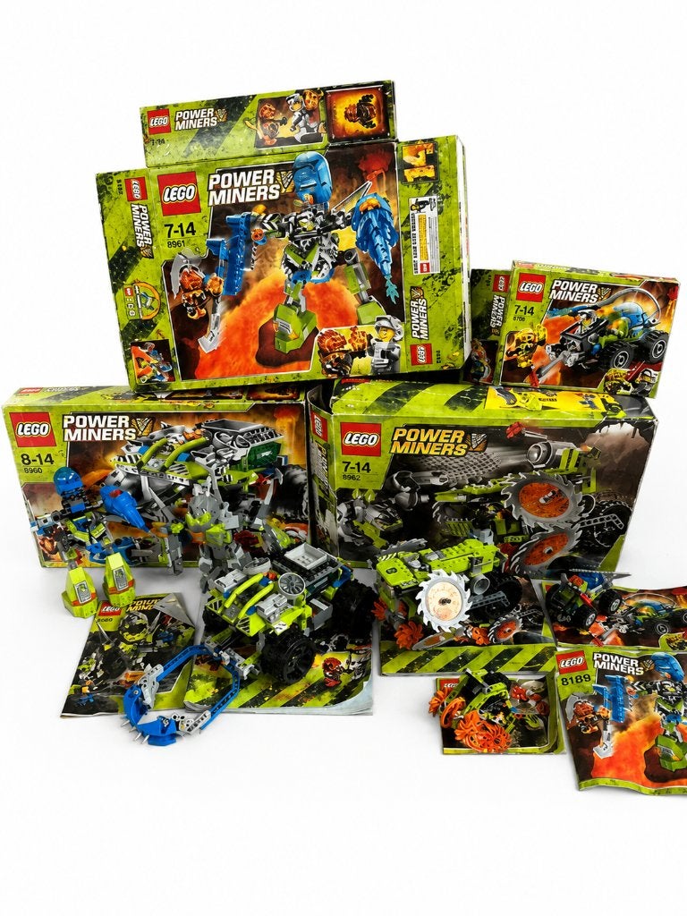 Lego set - Power miners, Overige thema's, Lego, Ophalen of Verzenden, Zo goed als nieuw