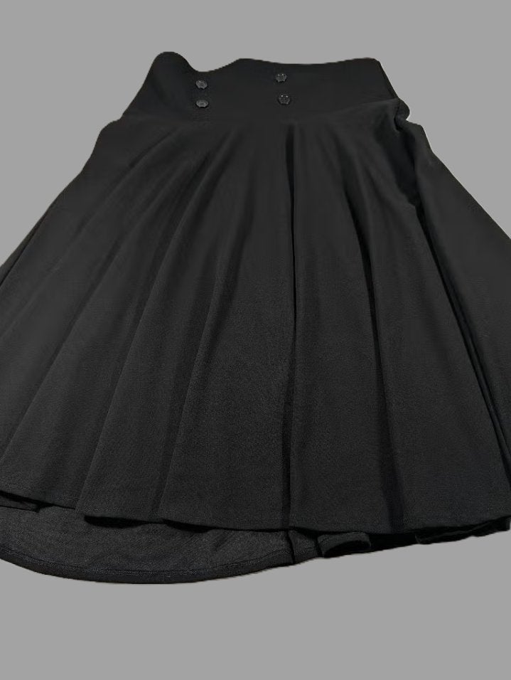 Belsira high waist | 2XL | zwart rockabilly swing skirt, Belsira, Zwart, Maat 46/48 (XL) of groter, Ophalen of Verzenden