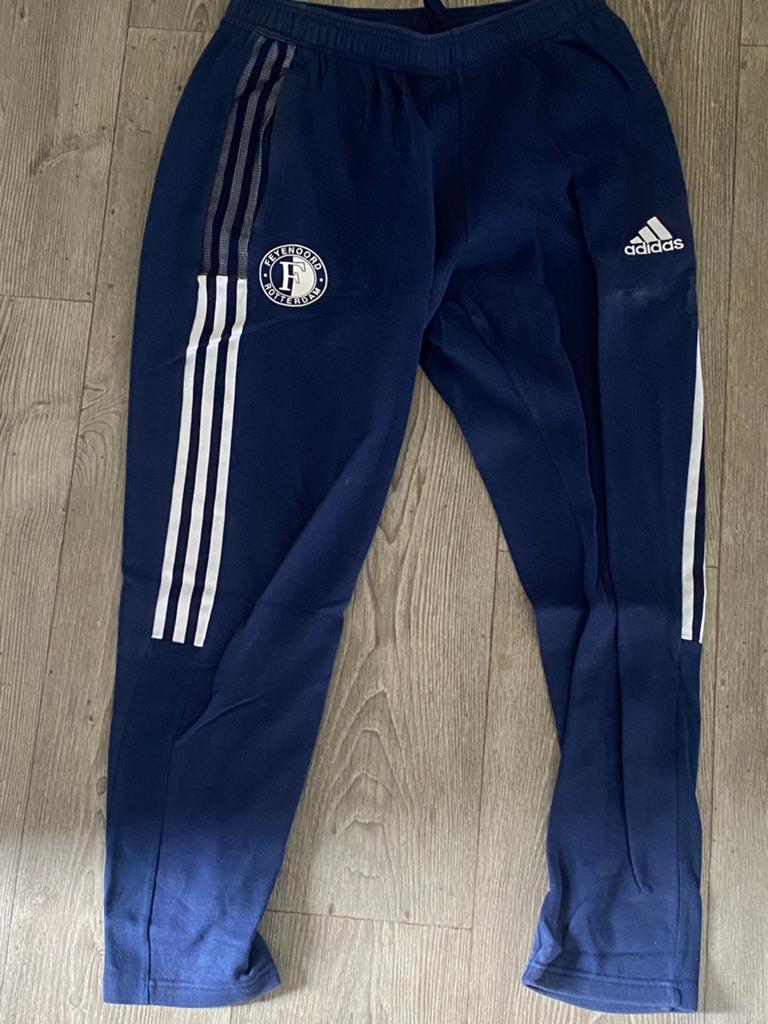 Feyenoord trainingsbroek - Maat M, Sport en Fitness, Voetbal, Maat M, Verzenden, Gebruikt, Broek