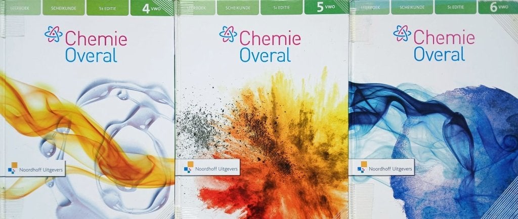 Chemie Overal 5e ed Scheikunde VWO deel 4,5 of 6 (hardcover), Gelezen, VWO, Scheikunde, Verzenden