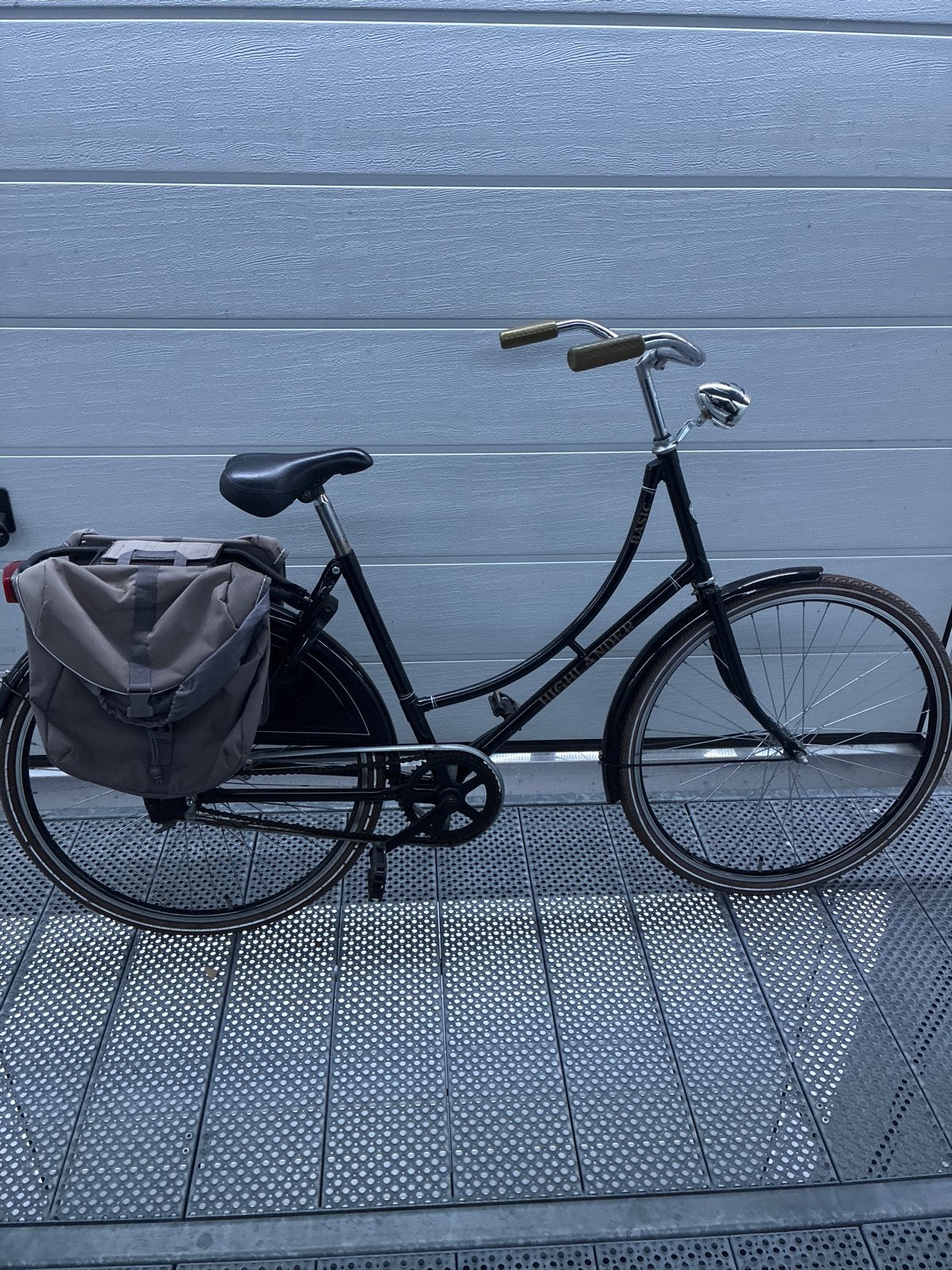 Omafiets Highlander, Fietsen en Brommers, Fietsen | Dames | Damesfietsen, Trommelrem, Ophalen, Overige merken, 53 tot 56 cm