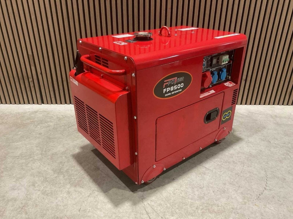 Fpower diesel aggregaat/stroomgenerator twee modellen‼️, Ophalen, Elektrisch startend, Dieselolie, Nieuw