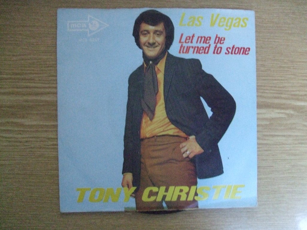 TONY CHRISTIE    LAS VEGAS / LET ME BE TURNED TO STONE, 7 inch, Ophalen of Verzenden, Zo goed als nieuw, Pop