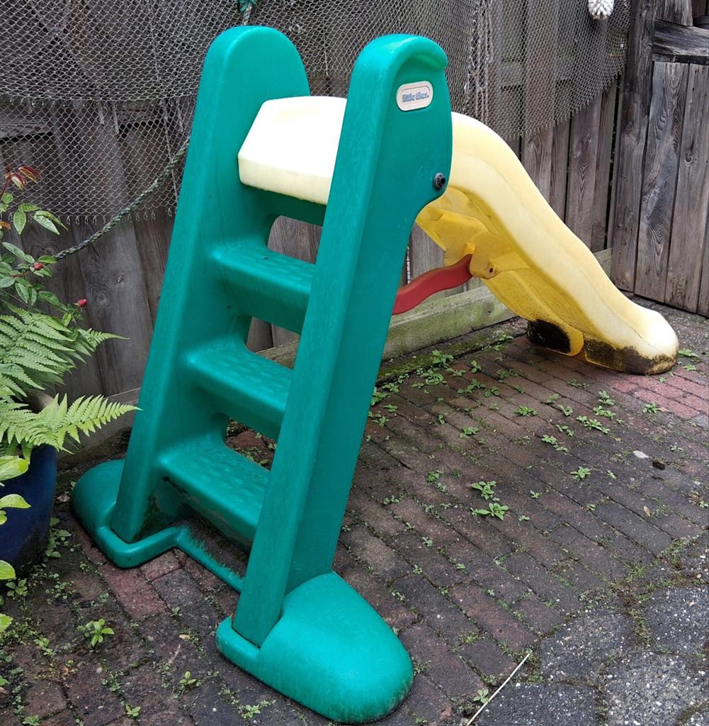 Glijbaan little tikes, Kinderen en Baby's, Speelgoed | Buiten | Speeltoestellen, Ophalen, Gebruikt, Glijbaan
