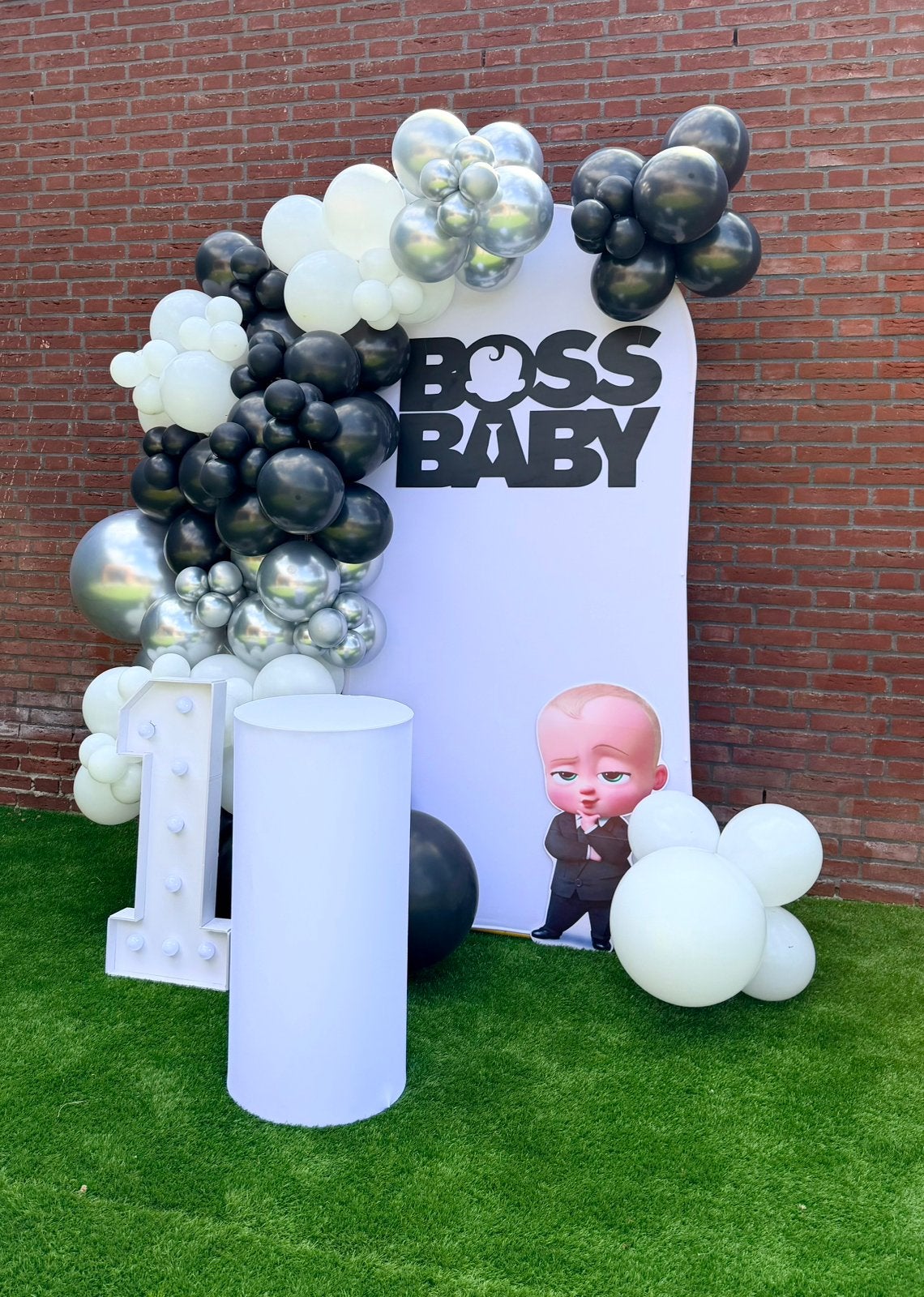 Ballonnenboog / Ballonnen backdrops / decoratie, Hobby en Vrije tijd, Feestartikelen, Zo goed als nieuw, Versiering, Overige, Ophalen