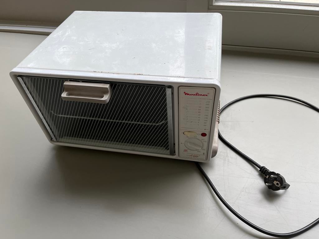 Moulinex Mini Oven met Grill - camping, Ophalen, Minder dan 45 cm, Zo goed als nieuw, Oven met grill