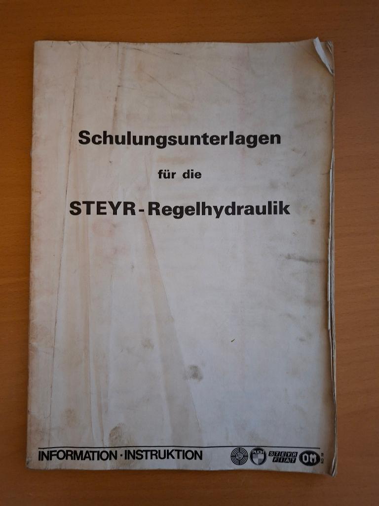 Trainingsmateriaal Steyr regelhydraulik, Ophalen of Verzenden, Gelezen, Tractor en Landbouw