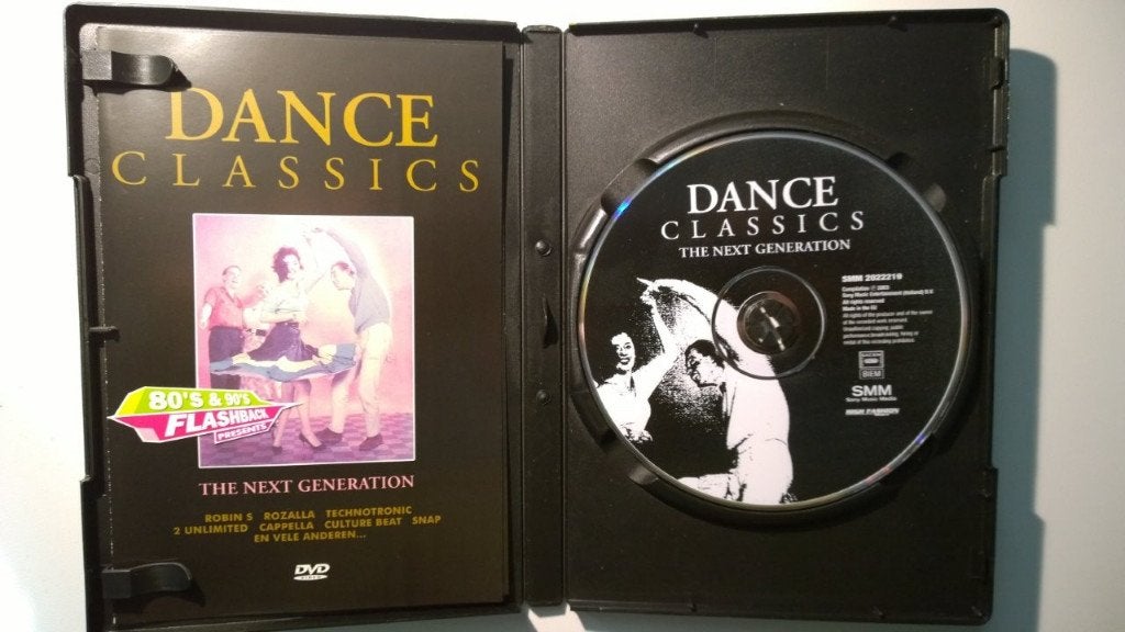 Dance Classics The Next Generation (DVD), Alle leeftijden, Ophalen of Verzenden, Zo goed als nieuw, Muziekvideo's