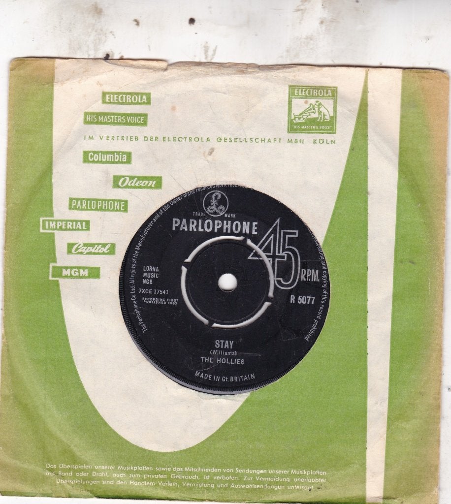 Hollies ( 1963 ), Ophalen of Verzenden, Gebruikt, 7 inch, Pop