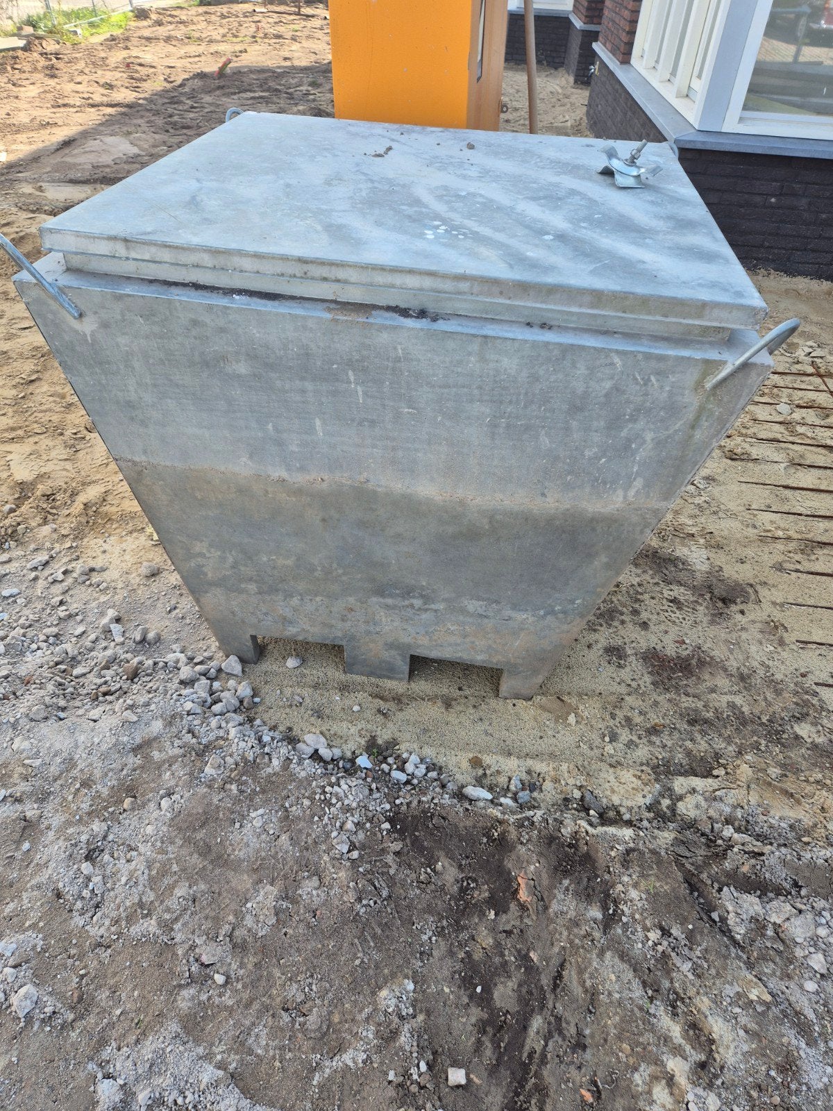 Watermeterput / Waterput / Bouwwaterput / Gegalvaniseerd, Doe-het-zelf en Verbouw, Ophalen, Gebruikt