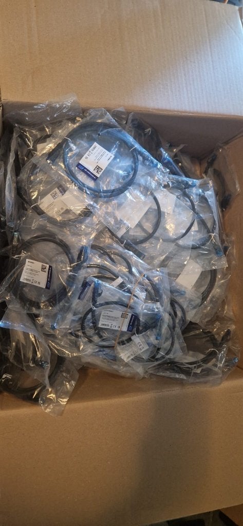 Netwerkkabels CAT6A U/UTP - 89 - stuks - EFB ELEKTRONIC, Ophalen of Verzenden, Nieuw