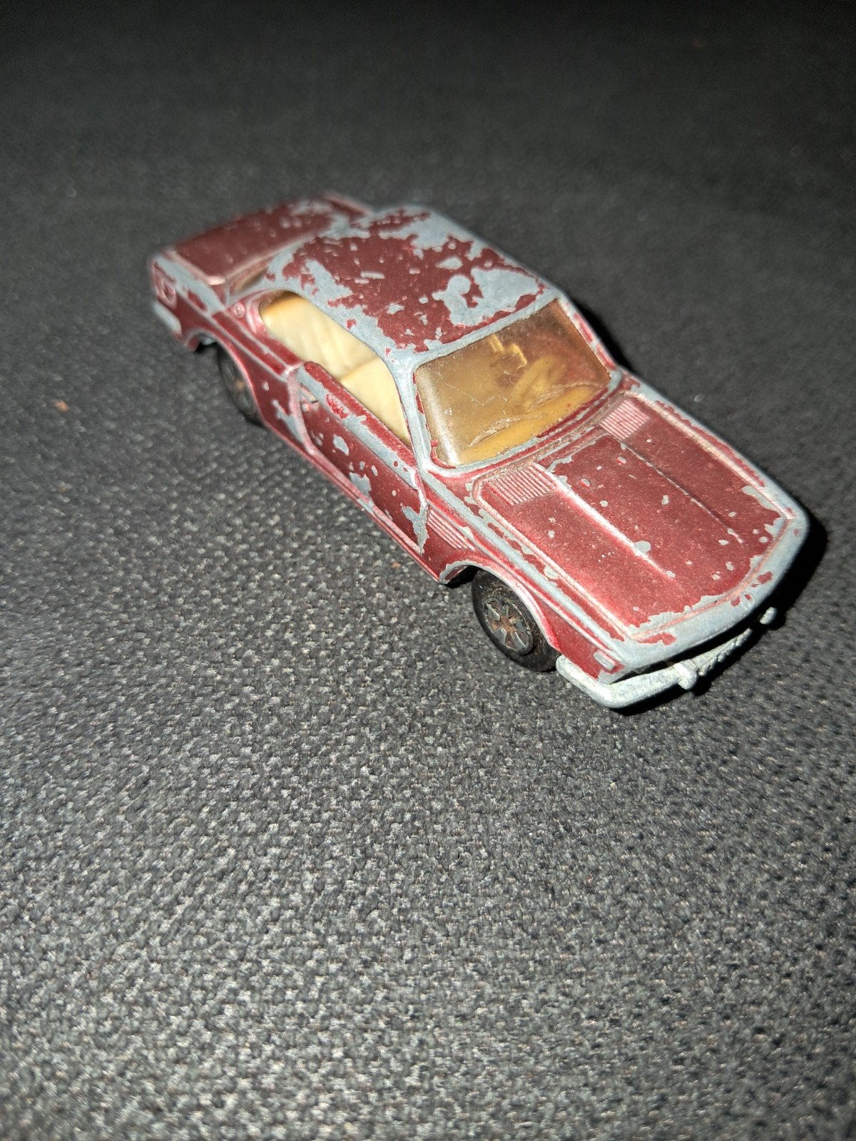 Vintage Majorette BMW 3.0 CSi (Nr. 235) Jaren '70 Opknapper, Ophalen of Verzenden, Gebruikt, Auto