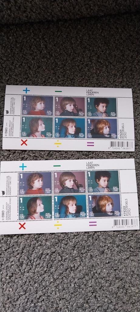 Kinderpostzegels postfris, Ophalen of Verzenden