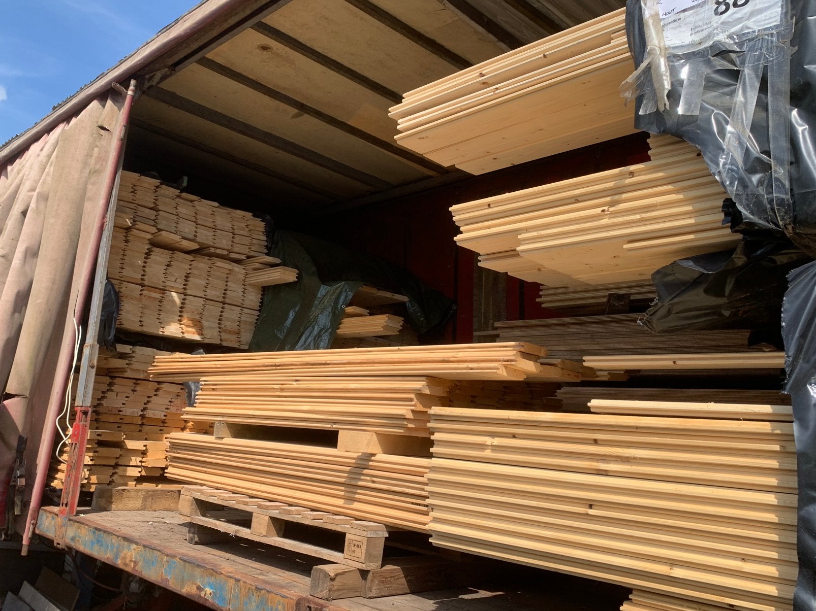 Blokhut profiel,tuinhuisplank,chalet,plank,tuinhuis,aktie, Ophalen, Nieuw, 250 cm of meer, Planken