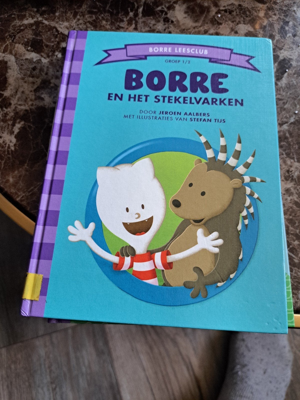 Borre en het Stekelvarken - Borre Leesclub Groep 1/2, Ophalen of Verzenden, Zo goed als nieuw, Jeroen Aalbers, 3 tot 4 jaar