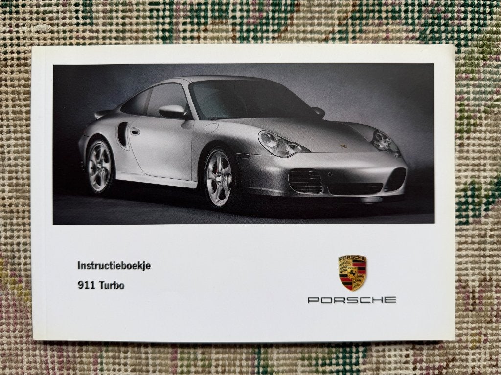 Nederlandse handleiding Porsche 911 Turbo 996 2001 nieuw!, Ophalen of Verzenden