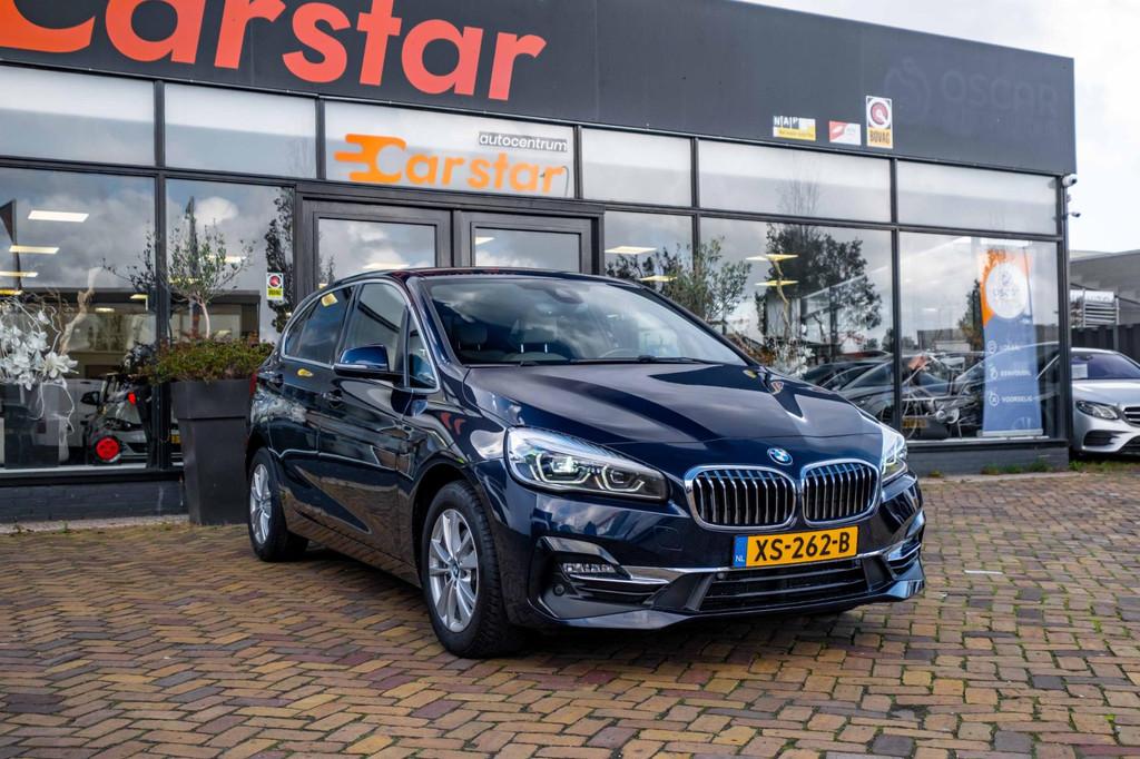 BMW 2-serie Active Tourer 218i Corporate Lease High Executiv, Gebruikt, Blauw, Bedrijf, 3 cilinders