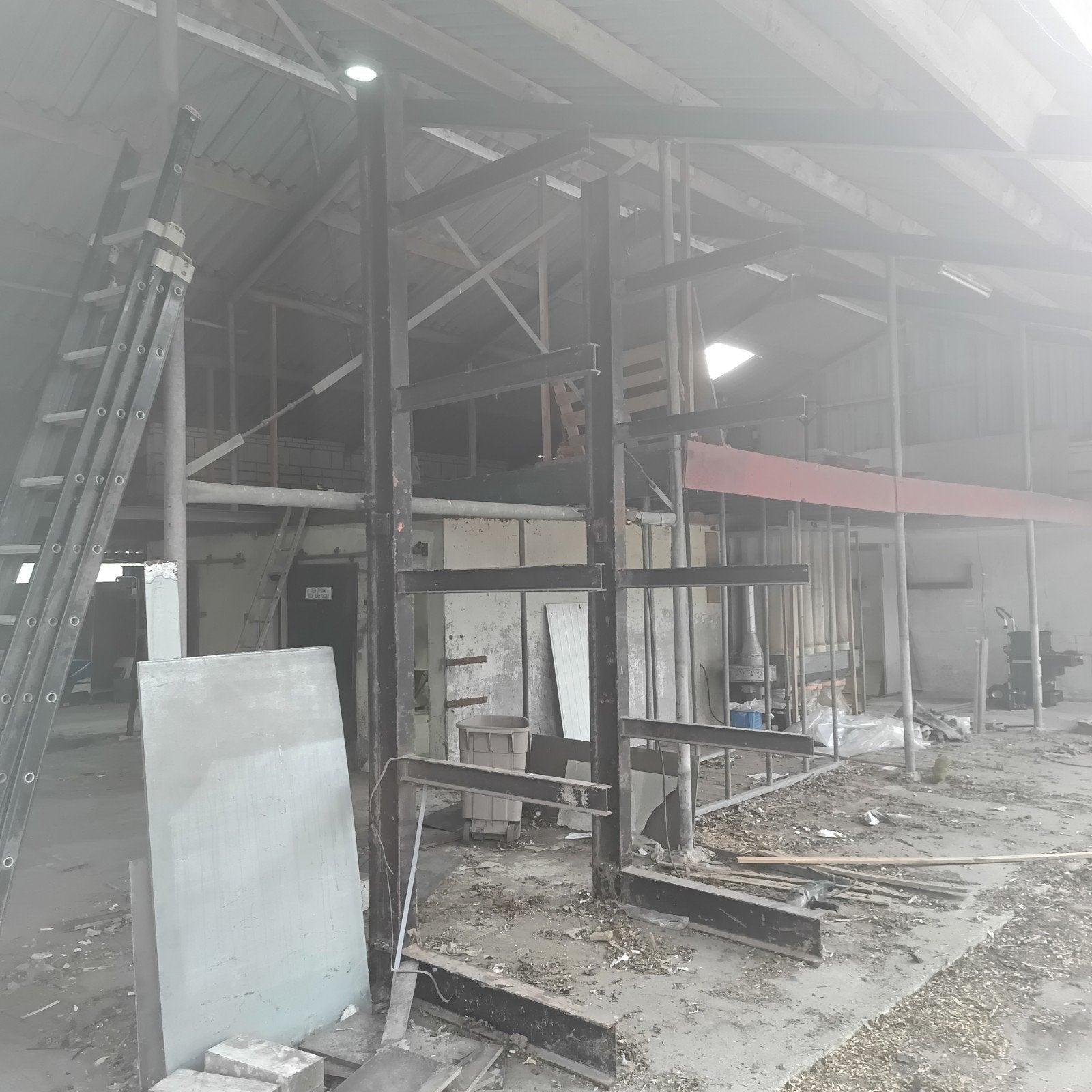 Zware draagarmstelling ipe 200 stelling, Ophalen, Gebruikt, IJzer