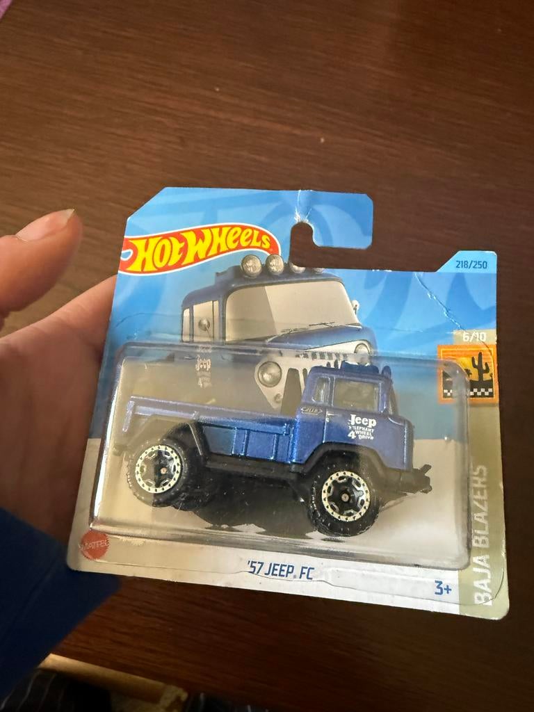 Hot Wheels '57 Jeep FC, 1:50 of kleiner, Auto, Nieuw, Ophalen