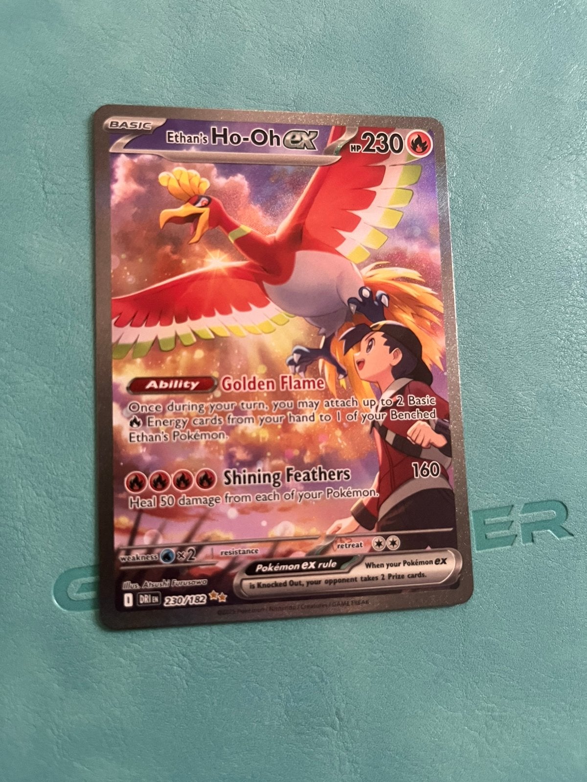 Ethan’s Ho-Oh EX #230, Ophalen of Verzenden, Zo goed als nieuw
