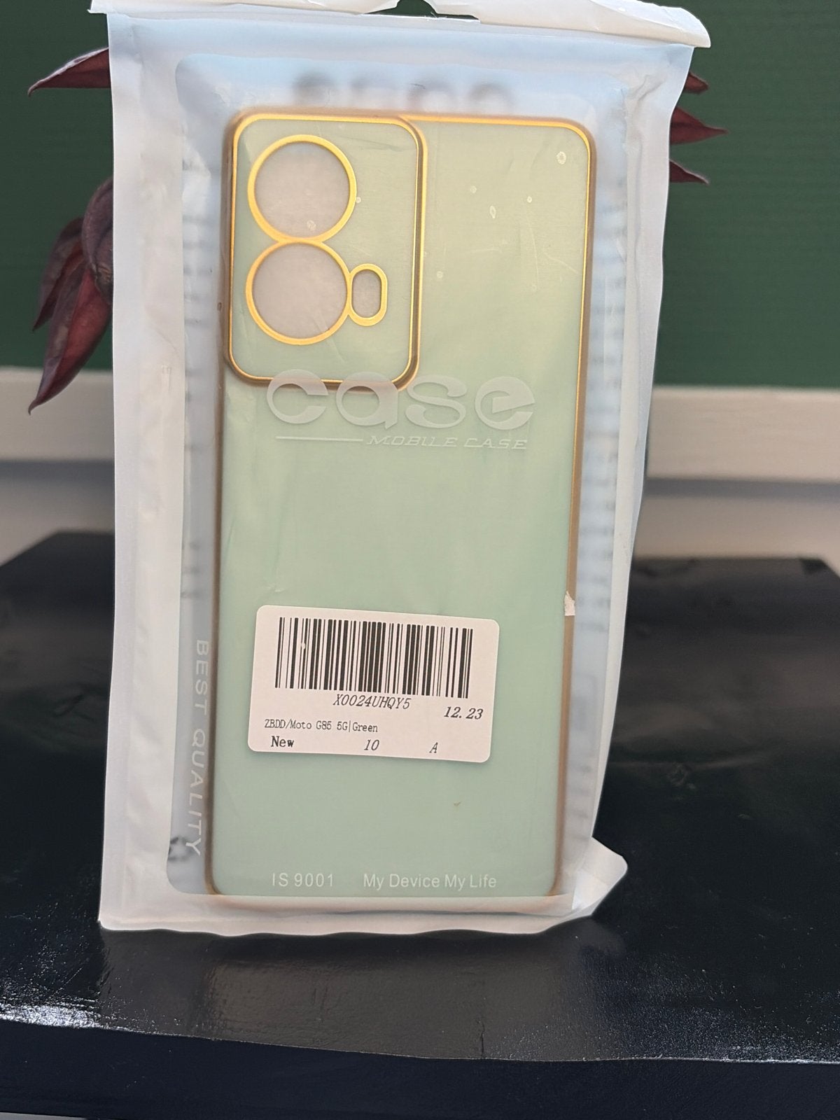 Groen telefoonhoesje voor Z80/Moto G86 5G, Ophalen of Verzenden, Nieuw, Bescherming, Motorola