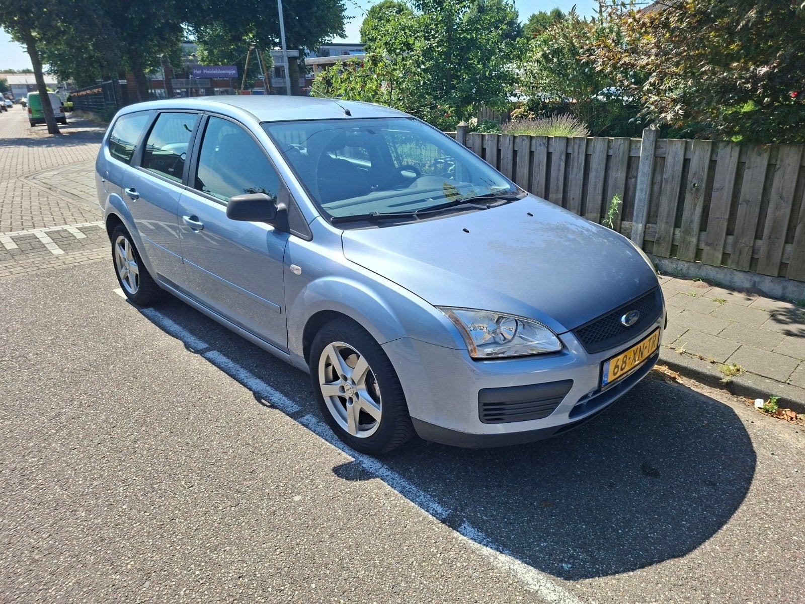 Ford Focus 1.6 74KW Wagon 2007 Blauw, Auto's, Ford, 1596 cc, 4 cilinders, 100 pk, Origineel Nederlands