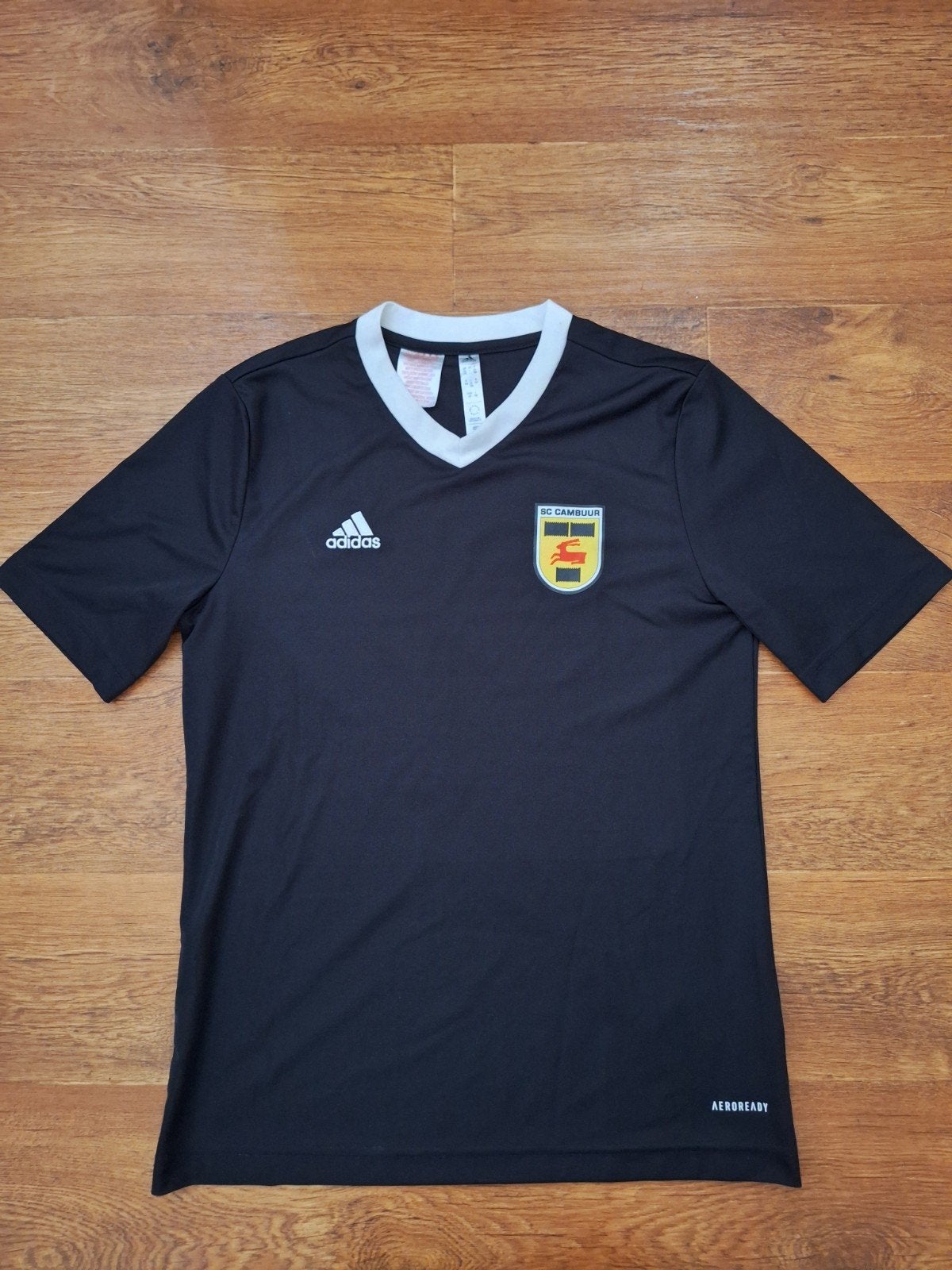 Adidas SC Cambuur shirt maat 164, Ophalen of Verzenden, Zo goed als nieuw, Jongen of Meisje