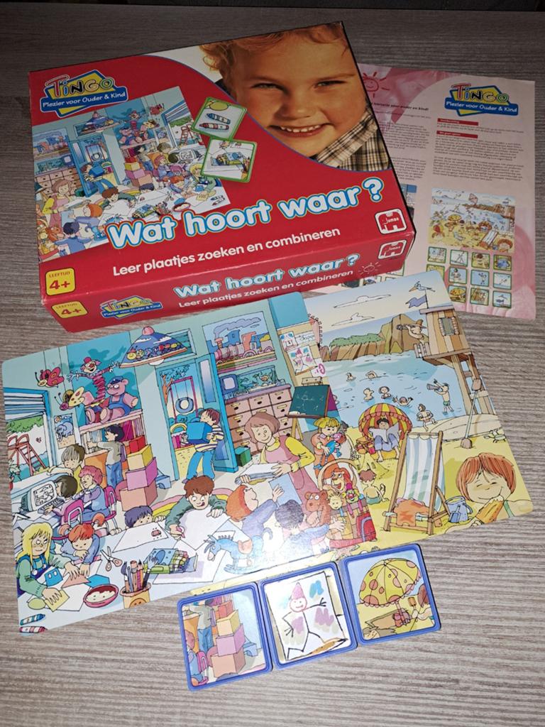 Wat hoort waar? Leer plaatjes zoeken en combineren, Ophalen of Verzenden