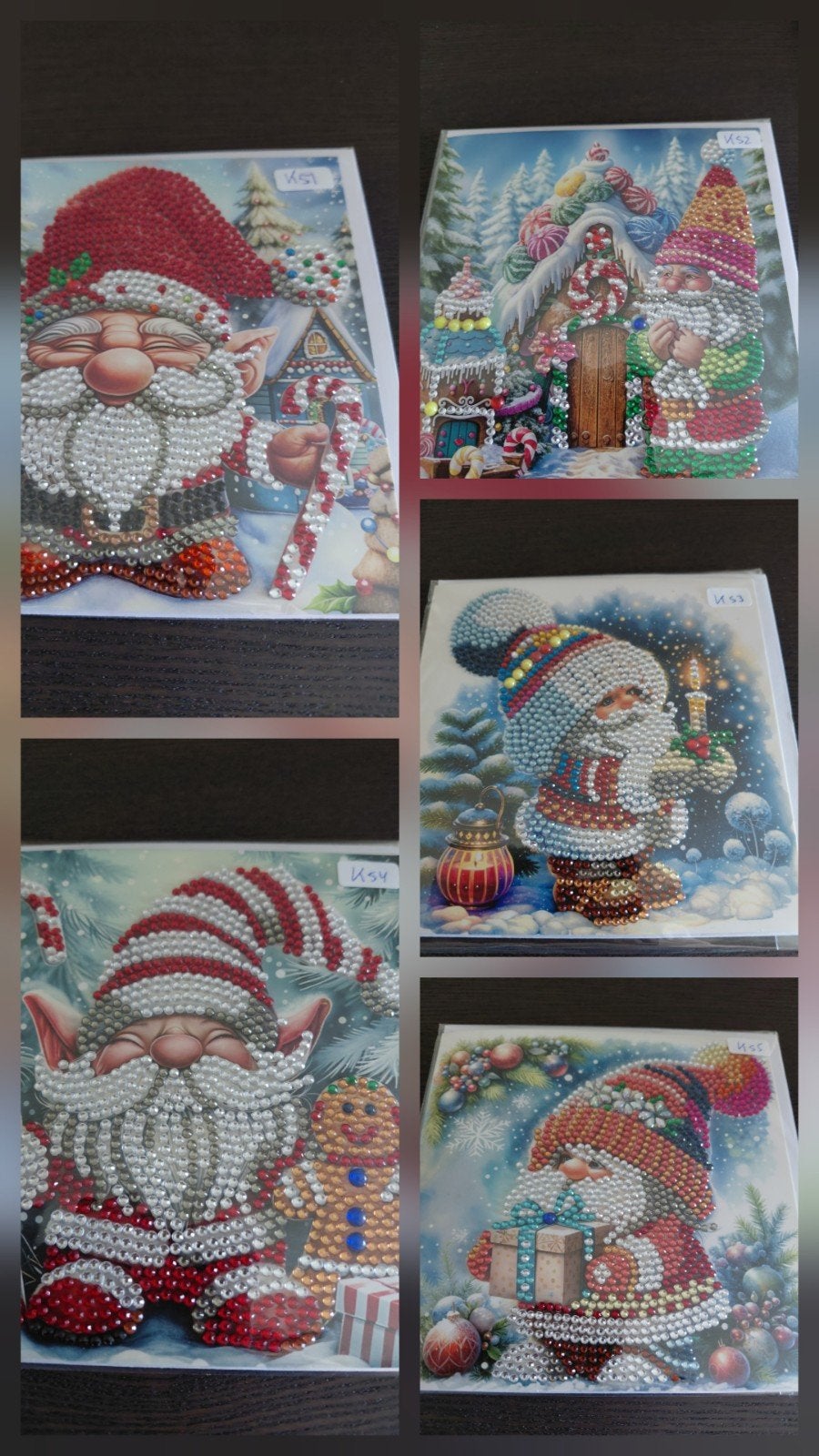Diamond painting kerstkaart, Ophalen, Nieuw, Boosterbox