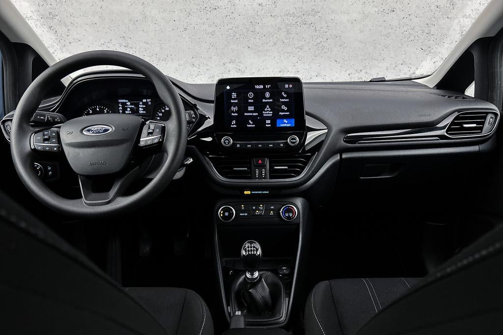 Ford Fiesta 1.0 EcoBoost Connected | Cruise control | Apple, Auto's, Ford, Voorwielaandrijving, 94 pk, Stof, Gebruikt