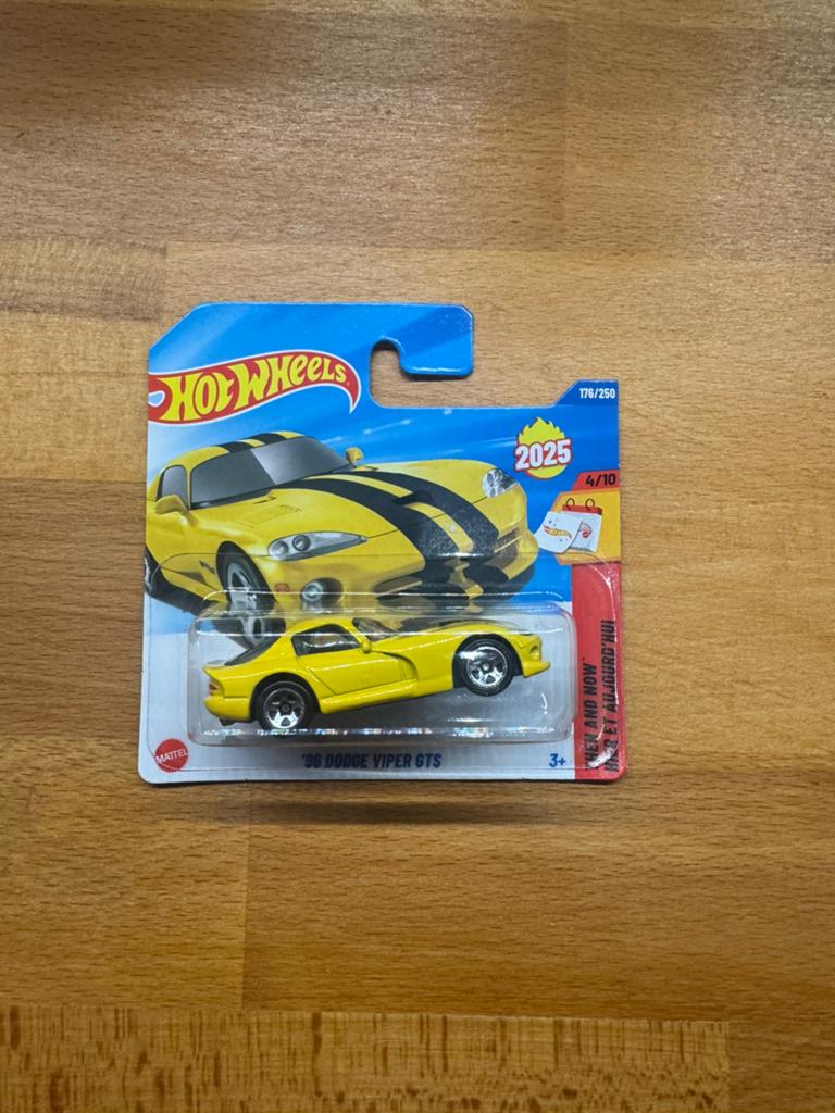 Hotwheels 96 Dodge Viper GTS, Ophalen of Verzenden, Zo goed als nieuw, Auto