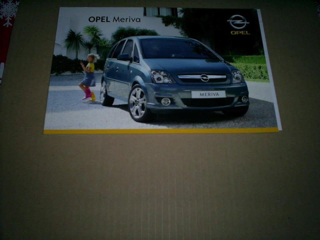 Opel Meriva 6 / 2008 36 pag., Verzenden, Zo goed als nieuw, Opel