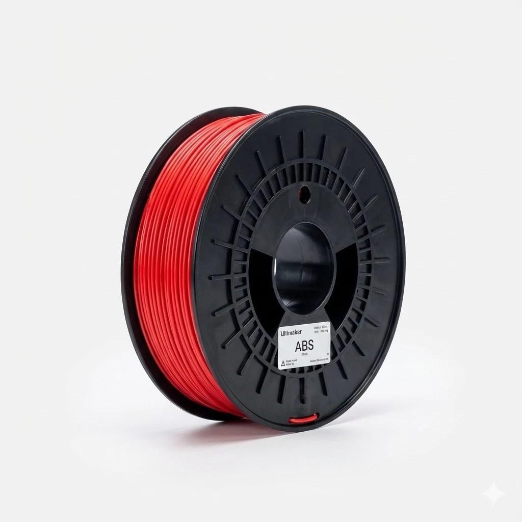 Ultimaker Original 9017 | ABS Filament Red 2,85 mm, Computers en Software, 3D-printerbenodigheden, Ophalen, Nieuw, Filamentrollen