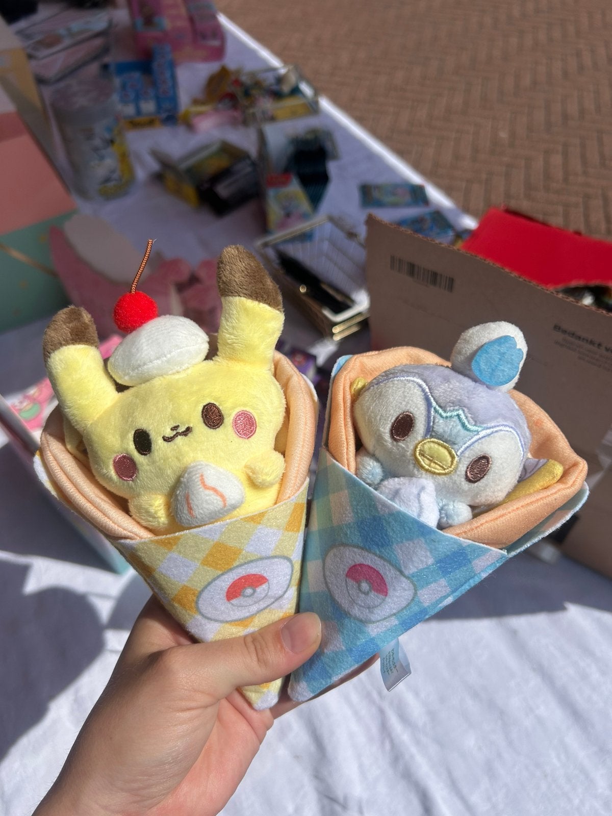 Pokemon Pluchies Knuffels Piplup Pikachu, Hobby en Vrije tijd, Ophalen of Verzenden, Nieuw, Overige typen