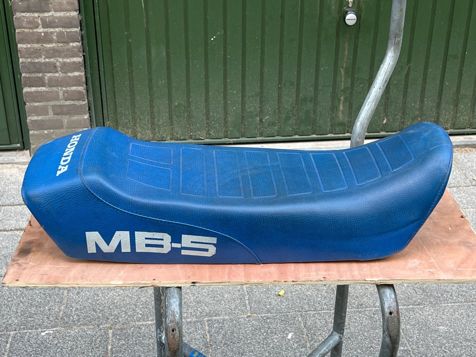 Honda MB-5 buddyseat - Blauw, Ophalen of Verzenden, Gebruikt, MB