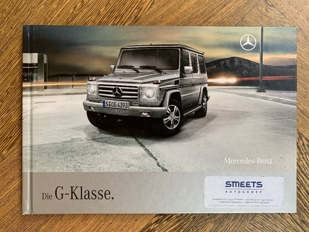 Folder, brochure Mercedes-Benz G-klasse W463 2008 nieuw!, Nieuw, Mercedes-Benz, Mercedes, Ophalen of Verzenden