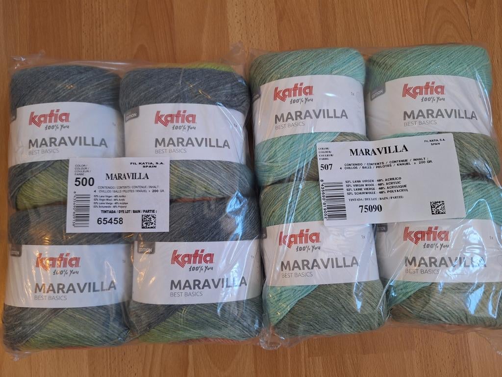 Katia Marvilla, Verzenden, Nieuw, Breien of Haken, Wol of Garen