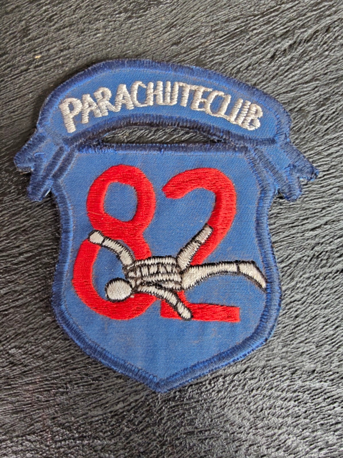 Patch , VIETNAM 82nd AIRBORNE PARACHUTE CLUB .. jaren 70 aan, Ophalen of Verzenden, Landmacht, Amerika, Embleem of Badge